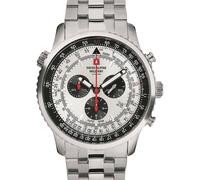 Swiss Alpine Military 7078.9132 Cronógrafo 45mm Chronograph Multifunctión Cua...