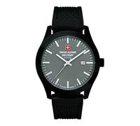 swiss alpine military by Grovana 7055-1878SAM - Reloj de Pulsera para Hombre, Color Negro