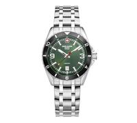 swiss alpine military Reloj analógico de cuarzo para hombre 7034.1138SAM acero inoxidable, Pulsera