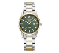 swiss alpine military Reloj analógico de cuarzo para mujer 77767.1, acero inoxidable, Pulsera