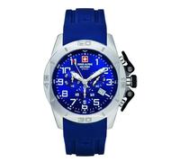 swiss alpine military Reloj de pulsera para hombre de Grovana 7063 de silicona, 10 ATM