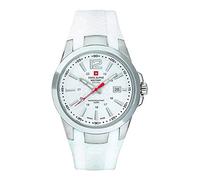Swiss Alpine Military Reloj Deportivo para Hombre, Color Blanco, 70581833, 10 ATM, Fabricado en Suiza
