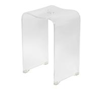 Swiss Aqua Technologies - Taburete de baño PMR, transparente (SATSTOLPLASTT) - SATSTOLPLASTT