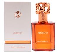 Swiss Arabian Amber 07 Eau de Parfum Unisex 50ML - una mezcla decadente y golosa de canela, dátiles y rosas aterciopeladas: una fragancia opulenta para las estaciones más cálidas