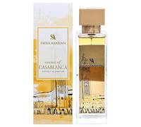 Swiss Arabian Essence Of Casablanca Extrait De Parfum Unisex 100 ML - Una tentadora dulzura de manzanas jugosas y rico pachulí - Aroma cálido y elegante