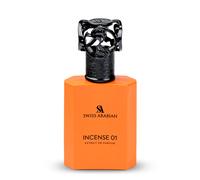 Swiss Arabian Incense 01 Extrait De Parfum Unisex 50ML - Una fusión mística de incienso ahumado, maderas cálidas y elegancia especiada - Fragancia amaderada y especiada encantadora