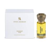 Swiss Arabian Shaghaf Oud Aceite de Perfume Concentrado Unisex de 12ML: una Exquisita Mezcla de azafrán, Rosa y Madera de agar: una Fragancia Oriental Antigua y Rica