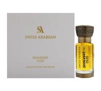 Swiss Arabian Shaghaf Oud Aceite de Perfume Concentrado Unisex de 12ML: una Exquisita Mezcla de azafrán, Rosa y Madera de agar: una Fragancia Oriental Antigua y Rica