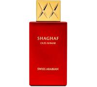 Swiss Arabian Shaghaf Oud Ahmar - Productos de lujo de Dubai - Fragancia personal EDP de larga duración y adictiva - Aroma seductor y característico - El lujoso aroma de Arabia - 2.5 onzas