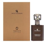 Swiss Arabian Tobacco 01 Extrait de Parfum Unisex 50ML - Una lujosa mezcla de fragancias de tabaco, vainilla, ámbar, ciruela y almizcle - Fragancia elegante y atemporal