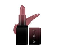 Swiss Beauty Lápiz labial Hd Matte Pigmented Smudge Proof | Lápiz labial cremoso mate de larga duración | Estancia de 8 horas | Hidratación de 12 horas | Deslizamiento sin esfuerzo | 3.4 gramos