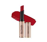 SWISS BEAUTY Lápiz labial impermeable sin transferencia con aceite de semilla de jojoba, acabado mate, tono altamente pigmentado de larga duración, rojo sangre, rojo sangre, 3 g (paquete de 1)