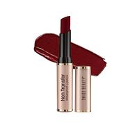 SWISS BEAUTY Lápiz labial impermeable sin transferencia con aceite de semilla de jojoba, acabado mate, tono altamente pigmentado de larga duración, rojo vino, rojo vino, 1 g (paquete de 1)