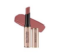 SWISS BEAUTY Lápiz labial impermeable sin transferencia con aceite de semilla de jojoba, acabado mate, tono altamente pigmentado de larga duración, desnudo, 1 g (paquete de 1)