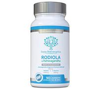 Swiss BioEnergetics Rhodiola 1500mg Ashwagandha KSM-66 600mg L-Teanina