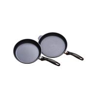 Swiss Diamond Fry Pan Duo - HD COOCHA COODNE DE DIAMOND NIN -STICK Cubiertos 9.5 """" y 11 """" Freing sartn de aluminio sartn lavavajillas sartn segu