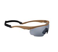 Swiss Eye Blackhawk - Gafas de seguridad para disparos (incluye cristales intercambiables coyote), talla única
