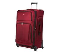 Swiss Gear Spinner/Borgoña de 73.66 cm, Burgundy, 0,74 m (29 Pulgadas), Sion Softside - Equipaje con Ruedas expandible