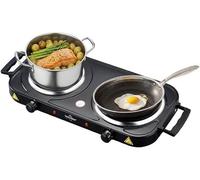 Swiss Haus Plaque cuisson double Élec. Grill 2500W Negro Swiss Haus...