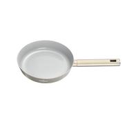 SWISS HAUS - Sartén de la colección Castillo Speiez - Ø 24 cm - Apta para todo tipo de cocinas- Aluminio forjado champán - Revestimiento cerámico antiadherente - Distribución uniforme del calor
