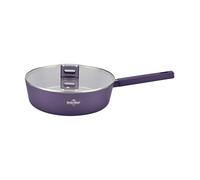 SWISS HAUS - Sartén Speiez Castle Collection - Ø 24 cm - Apta para todo tipo de cocinas- Aluminio forjado topo - Revestimiento cerámico antiadherente - Cocina saludable para el día a día