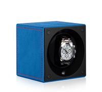 Swiss Kubik Caja De Iniciación Masterbox Velour Passion - Azul / Sobrecosturas Rojas