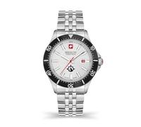 Swiss Military by Chrono Reloj Analógico para Hombres de Cuarzo con Correa en Acero Inoxidable SMWGH2100601