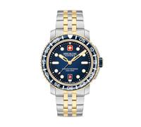 Swiss Military by Chrono Reloj Analógico para Hombres de Cuarzo Suizo con Correa en Acero Inoxidable SMWGH0001760