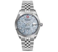Swiss Military Hanowa Reloj Automático Master Diligenter Automático 10 ATM, Plata, uno Que es, Pulsera
