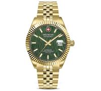 Swiss Military Hanowa Reloj Automático Master Diligenter Automático 10 ATM, verde, uno que es, Pulsera