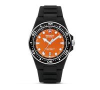 Swiss Military Hanowa Reloj de Cuarzo para Hombre de 45 a 20 Bares SMWGN0001180, SMWGN0001181, SMWGN0001184, SMWGN0001185, SMWGN0001186, SMWGN0001187, Negro/Naranja, uno Que es, Deportes
