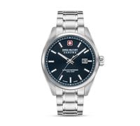 Swiss Military Hanowa - Reloj Pioneer para Hombre, de 41 mm de diámetro, con Correa de Acero Inoxidable y Cristal de Zafiro