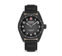 Swiss Military Hanowa SMWGA0001501 - Reloj de Pulsera para Hombre con Correa de Piel auténtica y Cristal de Zafiro
