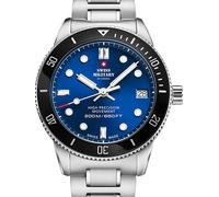 Swiss Military SM34089.02 Lady - Diver 37mm Reloj Buceo Cuarzo Unisex Azul Plata