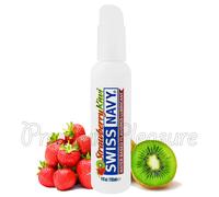 Swiss Navy Fresa Y Kiwi Lubricante Premium Base Al Agua con Sabor A Comestible