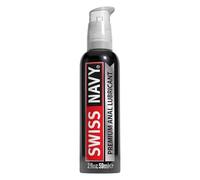 SWISS NAVY Lubricante anal de silicona premium, 2 oz, MD Science Lab