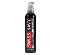 SWISS NAVY Lubricante anal de silicona premium, 4 oz, MD Science Lab