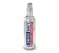 Swiss Navy Lubricante de silicona premium, 4 onzas, MD Science Lab
