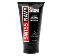 Swiss Navy Max Tamaño Calor Efecto Masculino Estimulación Premium Tubo de Crema