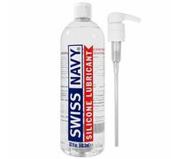 Lubricante De Silicona Swiss Navy Premium A Base De Silicona 32 Oz./946Ml