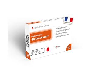 Swiss Point Of Care Gluten'Alarm gluten self-test - test rápido para la detección de la intolerancia al gluten y la enfermedad celíaca, auto-test para uso doméstico.