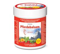 SWISS Pomada para caballos que calientan 300 ml de gel de masaje para articulaciones, músculos y espalda con 30 hierbas