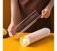 Swiss Roll Cake Setter - Molde multifunción reutilizable para hornear rollos de pastel y cuernos de crema para postres y pasteles, herramienta fácil de usar para moldear pasteles