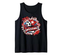 Swiss Urban Streetwear Y2K Street Art Pride Suiza Camiseta sin Mangas