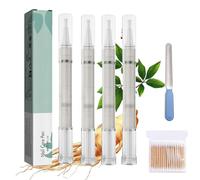 Swissclear - Bolígrafo antifúngico, bolígrafo Mullend para el cuidado de uñas, tratamiento antihongos, reduce la decoloración, repara grietas y corrige las uñas deformadas (4 piezas)