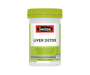 Swisse - Ultiboost Liver Detox Supplement - 120 Tablets