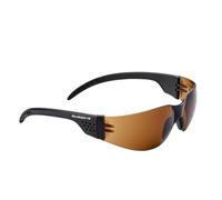 SWISSEYE Outbreak Luzzone S - Gafas deportivas (protección 100% UVA, UVB y UVC, patillas de goma y estriadas, material PC impactante, incluye bolsa de microfibra), color negro