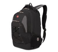 SwissGear 1186 Travel Gear - Mochila elástica ligera, Negro y gris. (Negro) - WE 11862415