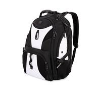 SWISSGEAR 1900 ScanSmart - Mochila para portátil, Blanco/negro, 19", 1900 Scansmart Tsa - Mochila para portátil de 17 pulgadas