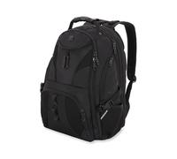 Mochila para port til SwissGear 1900 Scansmart TSA de 17 pulgadas, color negro
